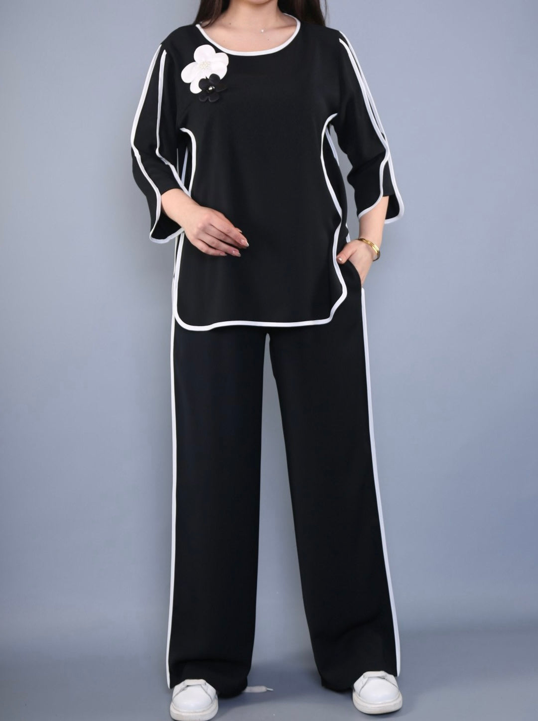 Elegante Tweedelige Dames Lounge Set